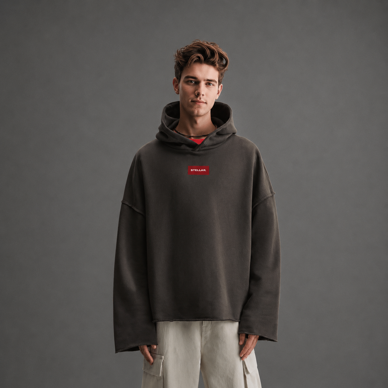 Blackhole boxy hoodie