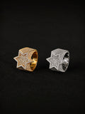 Iced Star Ring