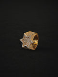 Iced Star Ring