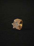 Iced Star Ring
