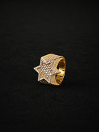 Iced Star Ring