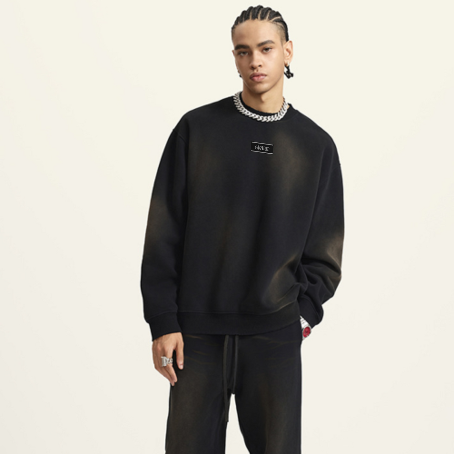 Washed Heavyweight Sweatshirt